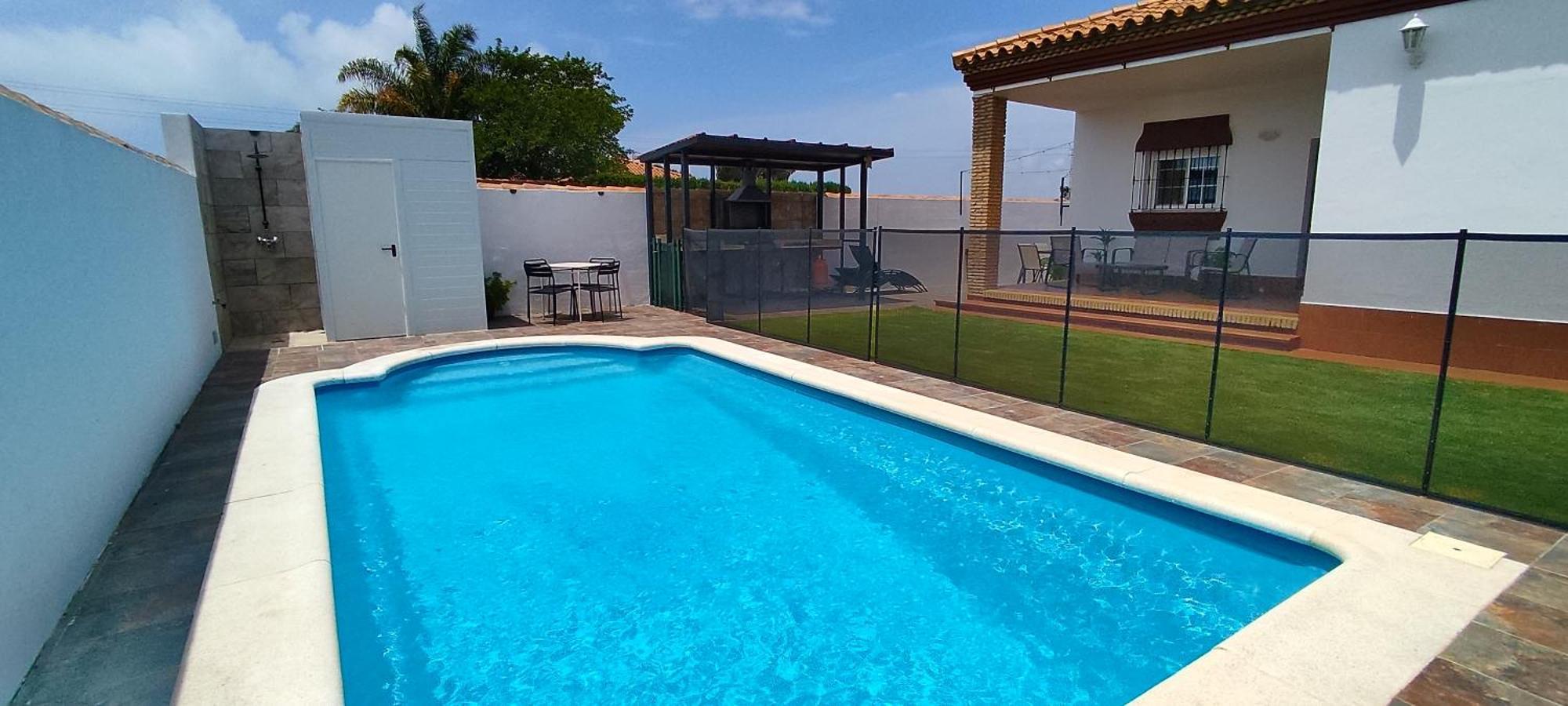 Chalet Hercules La Barrosa Chiclana de la Frontera Exterior foto